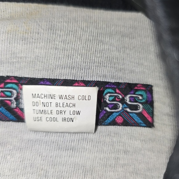 Trespass Nylon Windbreaker Jacket Mens Adult 1T Full Zip Colorblock 80's Lined - Picture 5 of 10